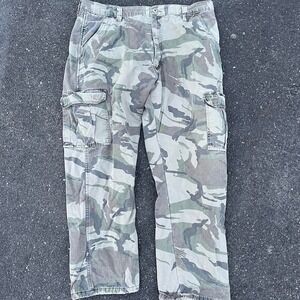 Fleece Lined insulated Wrangler Camo AOP pants size 36" x 30"